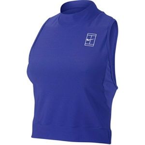 Nike DriFit Baseline Tennis Racerback Crop Top